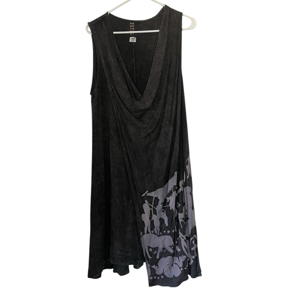 Elegant Black Sleeveless Dress